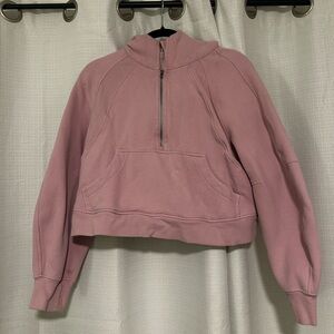 Lululemon Athletica Mauve Half-Zip Hoodie